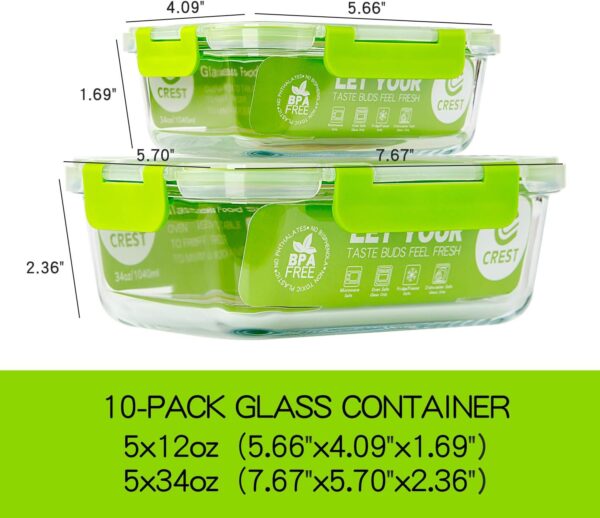 CREST Glass Containers - Image 4