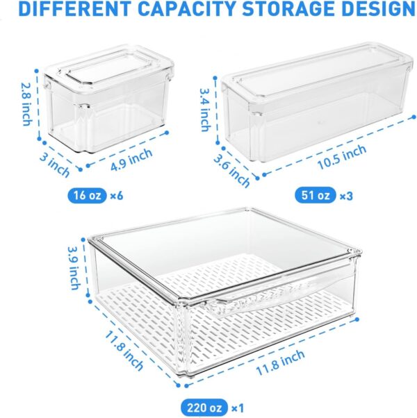 10 Pack Fridge Organizer - Image 5