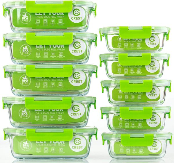 CREST Glass Containers