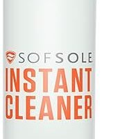 SOFSOLE Instant Cleaner 5 oz or 9 oz - Deep Cleaning Foaming Action Lifts Dirt & Debris from Toughest Fabrics & Materials - Scrub Top Applicator - Refreshing Scent - Athletic Shoes & Footwear