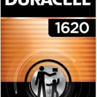Duracell 1620 3V Lithium Coin Battery 1 Count, CR1620 3V Battery for Fitness Devices, Watches, and More