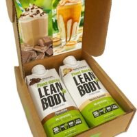 Lean Body Ready-to-Drink, Plant-Based Vegan Taster Pack, 30g Protein, No Artificial Flavors, Sweeteners or Colors, Non GMO, Gluten Free, Premium Pea & Rice Blend (Pack of 2)