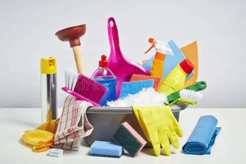 house-cleaning-products-pile-white-background-household-chore-concept-39104697